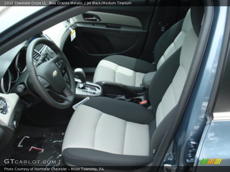 Blue Granite Metallic / Jet Black/Medium Titanium 2012 Chevrolet Cruze LS