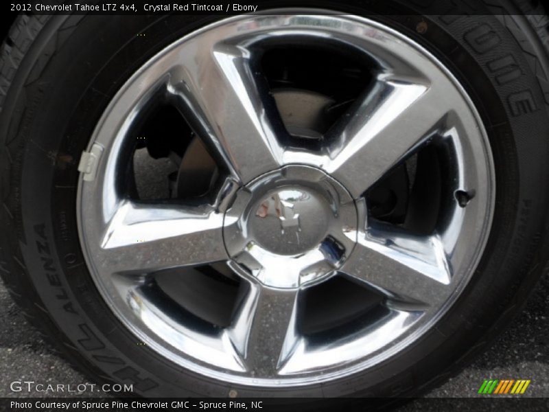 Crystal Red Tintcoat / Ebony 2012 Chevrolet Tahoe LTZ 4x4
