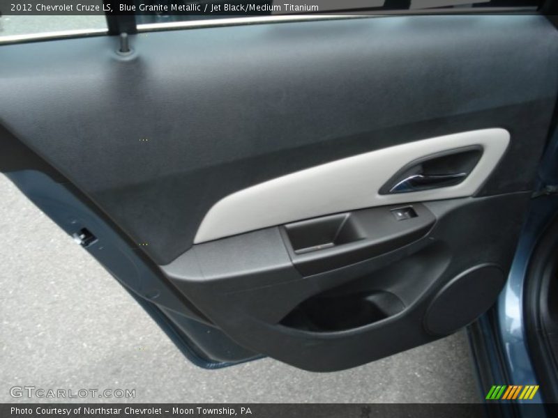Blue Granite Metallic / Jet Black/Medium Titanium 2012 Chevrolet Cruze LS