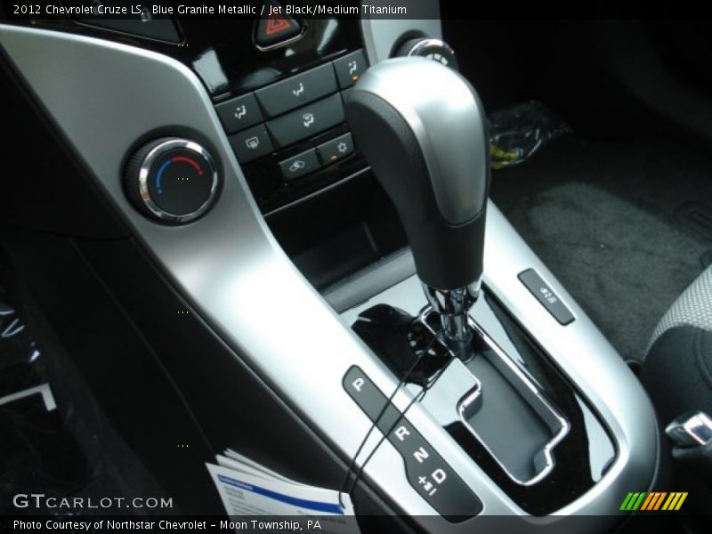 Blue Granite Metallic / Jet Black/Medium Titanium 2012 Chevrolet Cruze LS