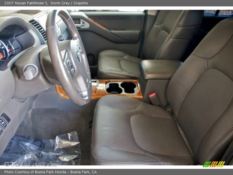 Storm Gray / Graphite 2007 Nissan Pathfinder S