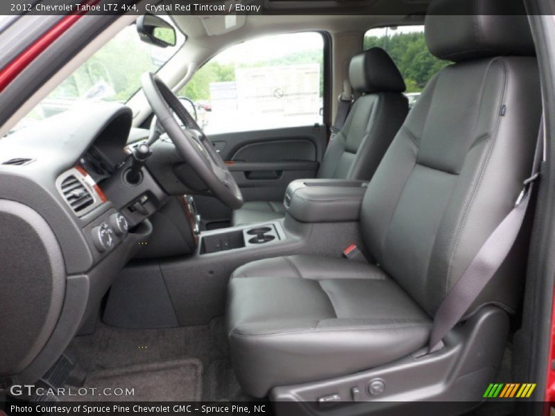 Crystal Red Tintcoat / Ebony 2012 Chevrolet Tahoe LTZ 4x4