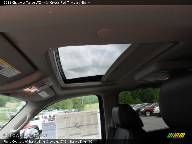 Crystal Red Tintcoat / Ebony 2012 Chevrolet Tahoe LTZ 4x4