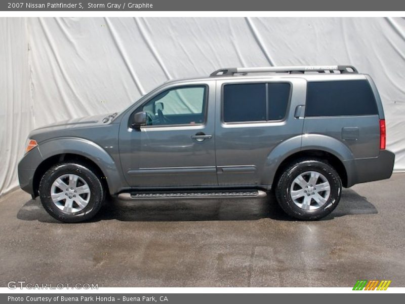 Storm Gray / Graphite 2007 Nissan Pathfinder S