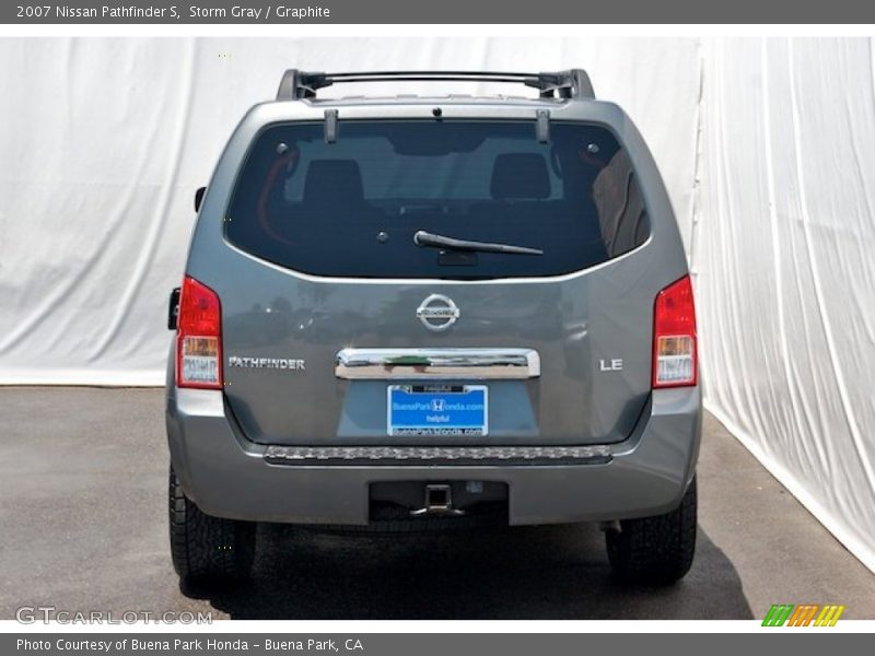 Storm Gray / Graphite 2007 Nissan Pathfinder S