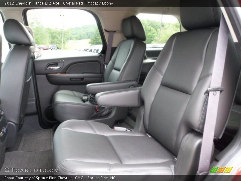 Crystal Red Tintcoat / Ebony 2012 Chevrolet Tahoe LTZ 4x4