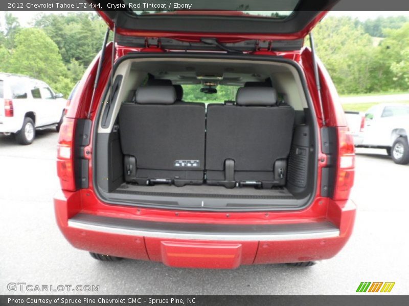Crystal Red Tintcoat / Ebony 2012 Chevrolet Tahoe LTZ 4x4