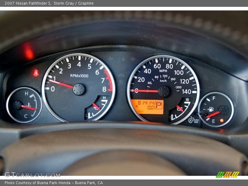 Storm Gray / Graphite 2007 Nissan Pathfinder S