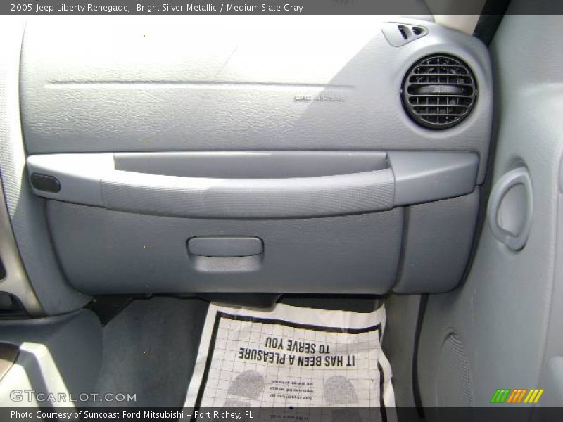 Bright Silver Metallic / Medium Slate Gray 2005 Jeep Liberty Renegade