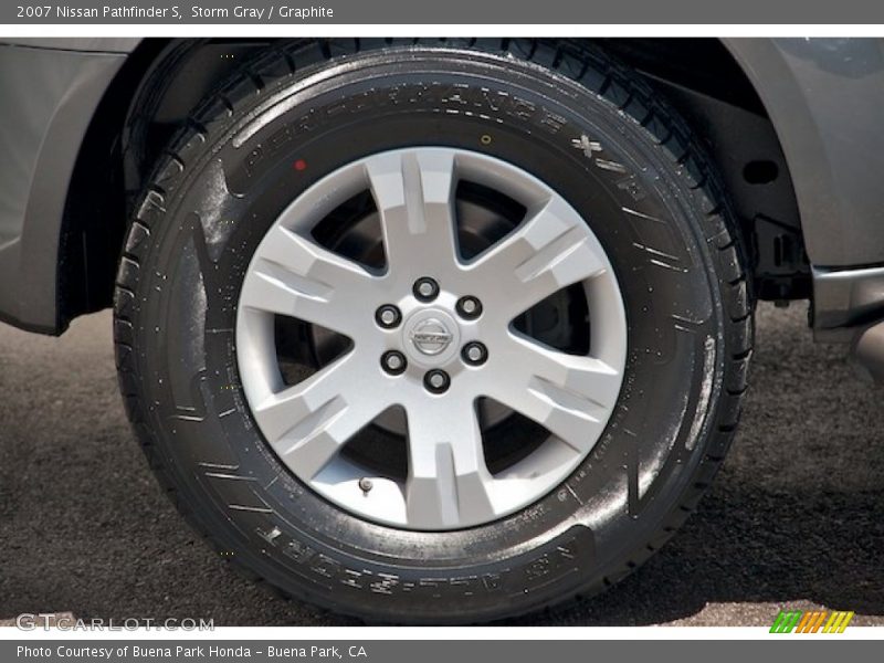Storm Gray / Graphite 2007 Nissan Pathfinder S