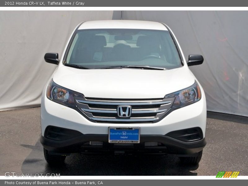 Taffeta White / Gray 2012 Honda CR-V LX