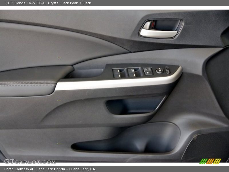 Crystal Black Pearl / Black 2012 Honda CR-V EX-L