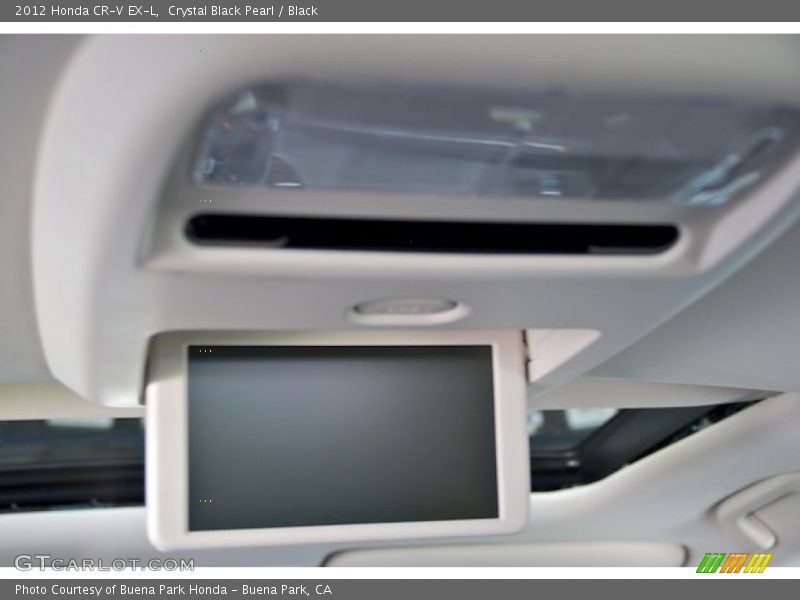 Crystal Black Pearl / Black 2012 Honda CR-V EX-L