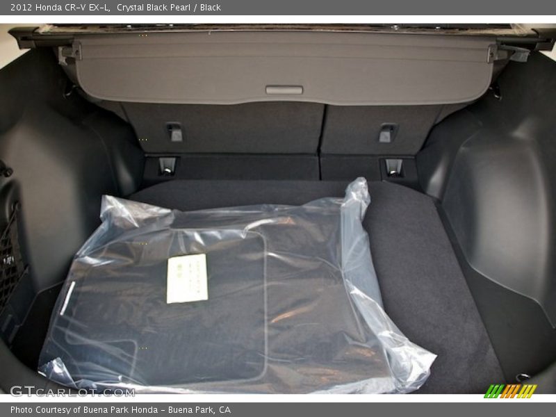 Crystal Black Pearl / Black 2012 Honda CR-V EX-L