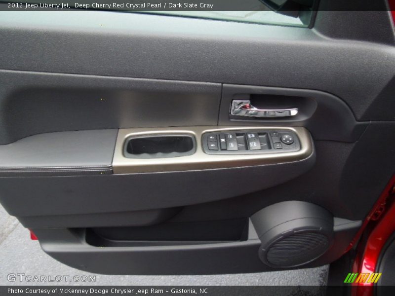 Deep Cherry Red Crystal Pearl / Dark Slate Gray 2012 Jeep Liberty Jet