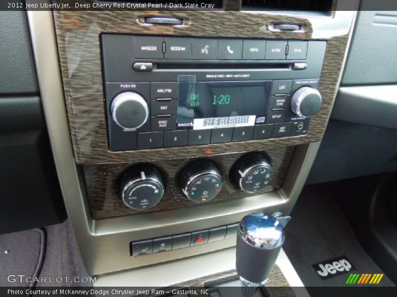 Controls of 2012 Liberty Jet