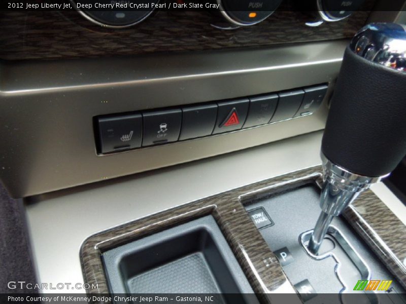 Deep Cherry Red Crystal Pearl / Dark Slate Gray 2012 Jeep Liberty Jet