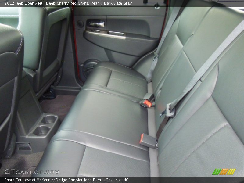 Deep Cherry Red Crystal Pearl / Dark Slate Gray 2012 Jeep Liberty Jet