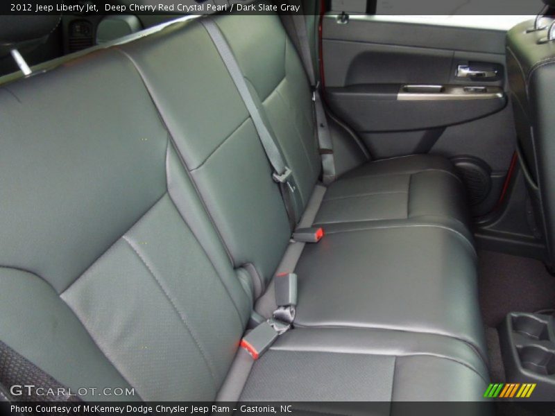 Deep Cherry Red Crystal Pearl / Dark Slate Gray 2012 Jeep Liberty Jet