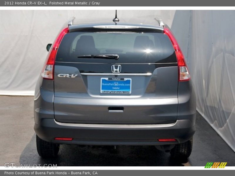 Polished Metal Metallic / Gray 2012 Honda CR-V EX-L