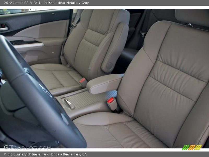 Polished Metal Metallic / Gray 2012 Honda CR-V EX-L