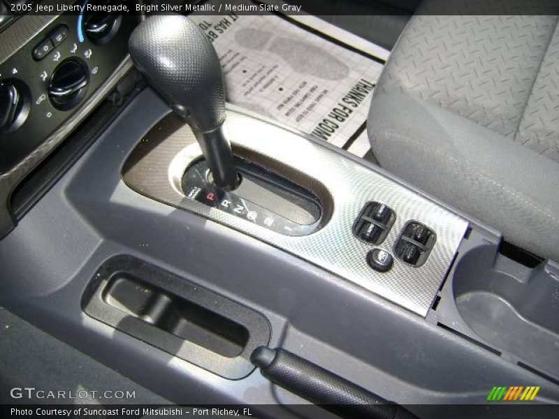 Bright Silver Metallic / Medium Slate Gray 2005 Jeep Liberty Renegade