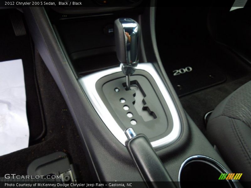 Black / Black 2012 Chrysler 200 S Sedan