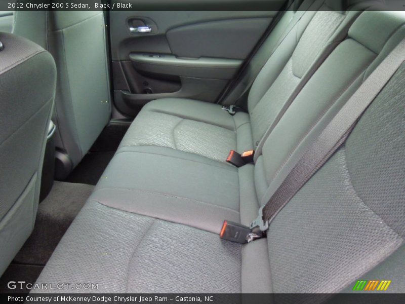 Black / Black 2012 Chrysler 200 S Sedan