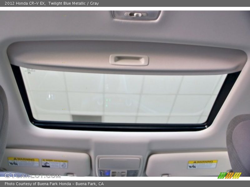Sunroof of 2012 CR-V EX