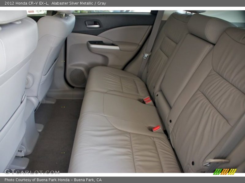 Alabaster Silver Metallic / Gray 2012 Honda CR-V EX-L