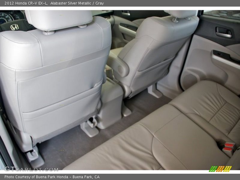 Alabaster Silver Metallic / Gray 2012 Honda CR-V EX-L