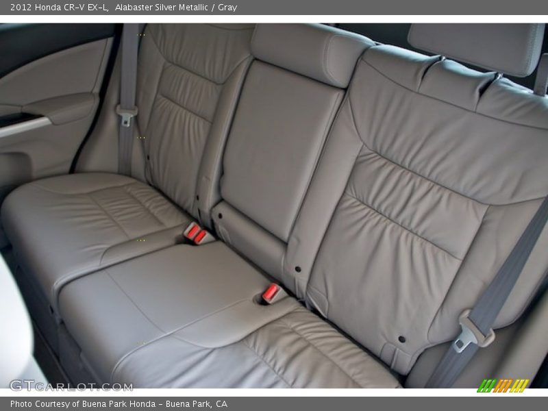 Alabaster Silver Metallic / Gray 2012 Honda CR-V EX-L