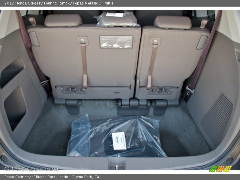  2012 Odyssey Touring Trunk