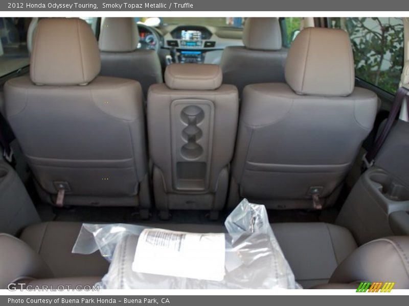 Smoky Topaz Metallic / Truffle 2012 Honda Odyssey Touring