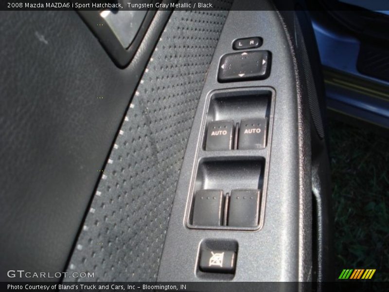 Tungsten Gray Metallic / Black 2008 Mazda MAZDA6 i Sport Hatchback