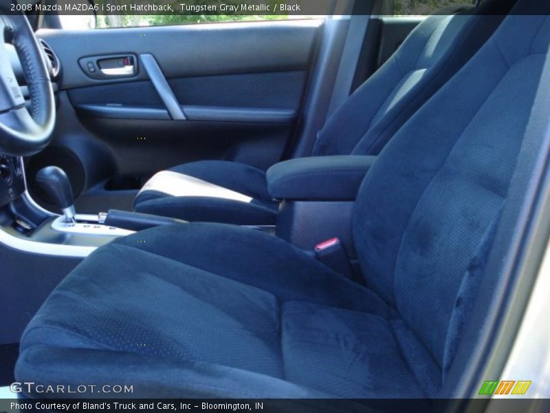 Tungsten Gray Metallic / Black 2008 Mazda MAZDA6 i Sport Hatchback