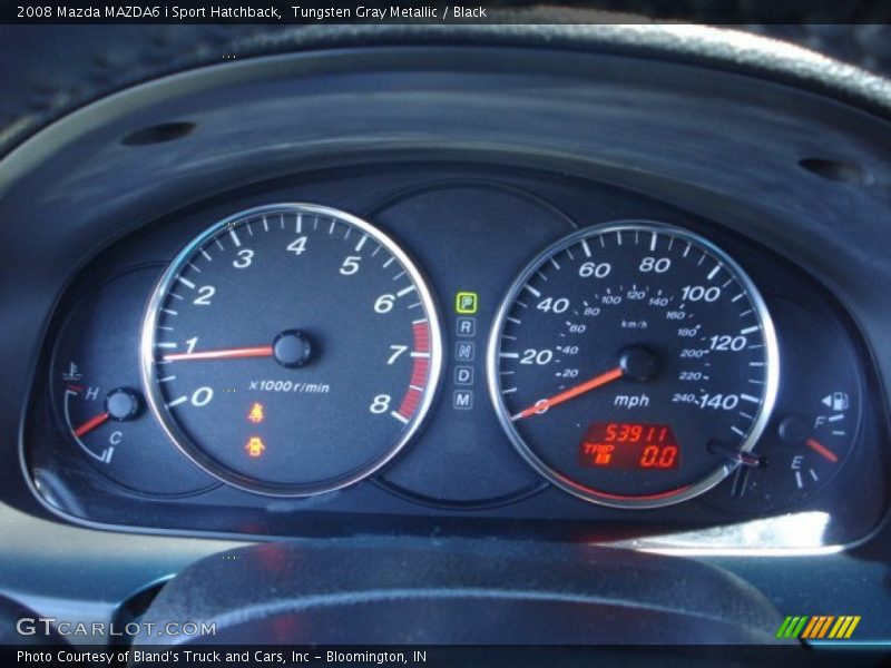  2008 MAZDA6 i Sport Hatchback i Sport Hatchback Gauges