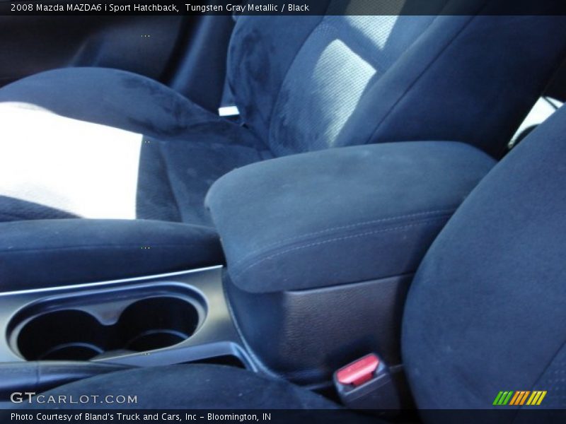 Tungsten Gray Metallic / Black 2008 Mazda MAZDA6 i Sport Hatchback