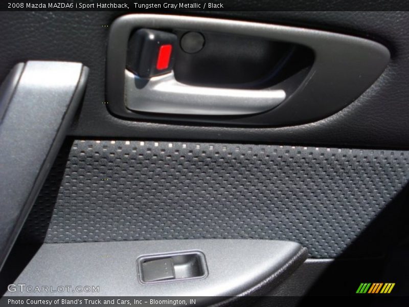 Tungsten Gray Metallic / Black 2008 Mazda MAZDA6 i Sport Hatchback