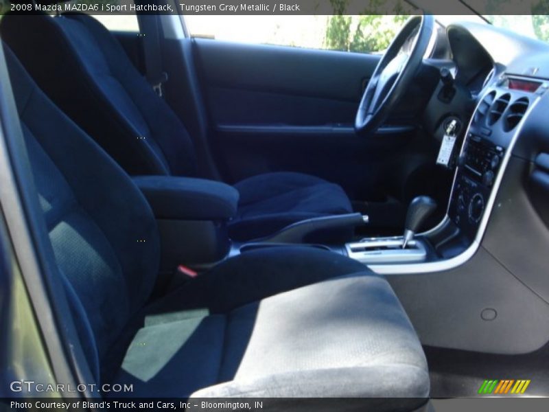 Tungsten Gray Metallic / Black 2008 Mazda MAZDA6 i Sport Hatchback