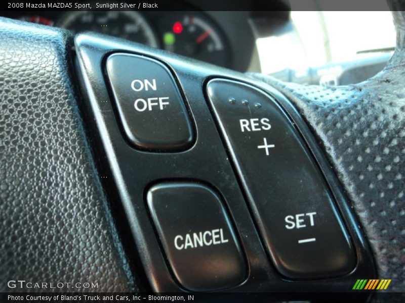 Sunlight Silver / Black 2008 Mazda MAZDA5 Sport