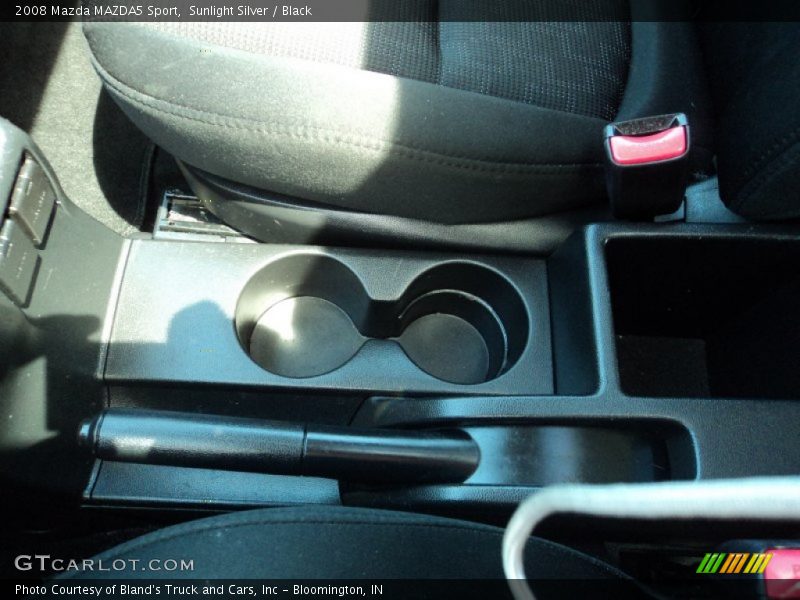 Sunlight Silver / Black 2008 Mazda MAZDA5 Sport