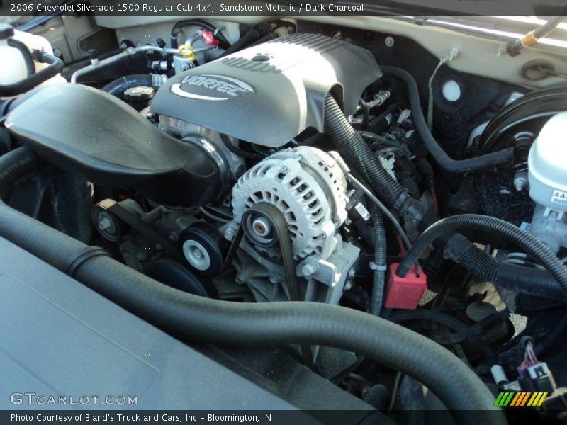 Sandstone Metallic / Dark Charcoal 2006 Chevrolet Silverado 1500 Regular Cab 4x4