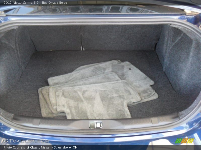 Blue Onyx / Beige 2012 Nissan Sentra 2.0