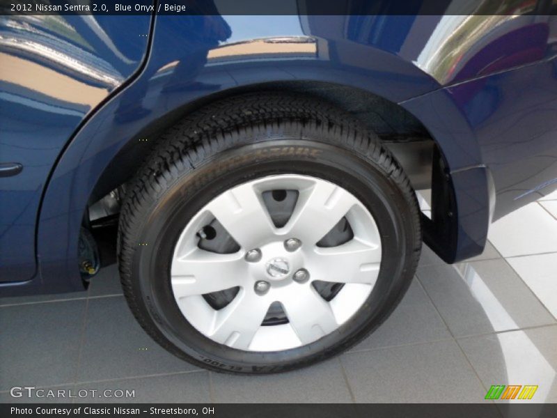 Blue Onyx / Beige 2012 Nissan Sentra 2.0