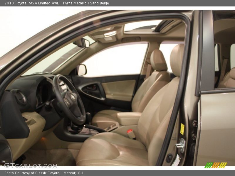 Pyrite Metallic / Sand Beige 2010 Toyota RAV4 Limited 4WD