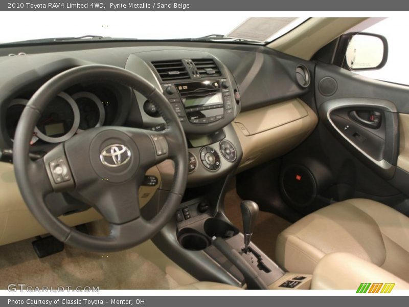 Pyrite Metallic / Sand Beige 2010 Toyota RAV4 Limited 4WD