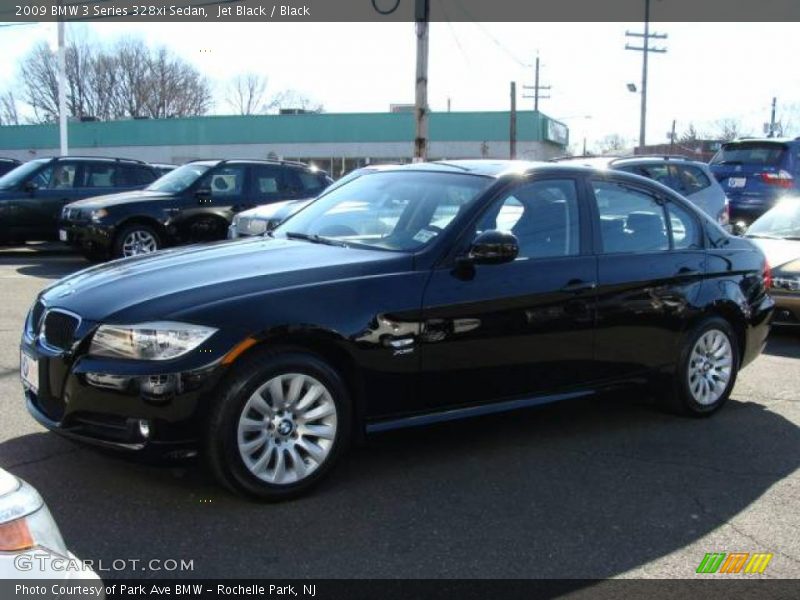 Jet Black / Black 2009 BMW 3 Series 328xi Sedan
