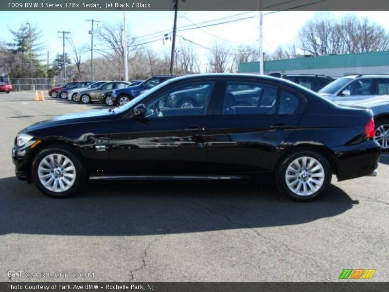 Jet Black / Black 2009 BMW 3 Series 328xi Sedan