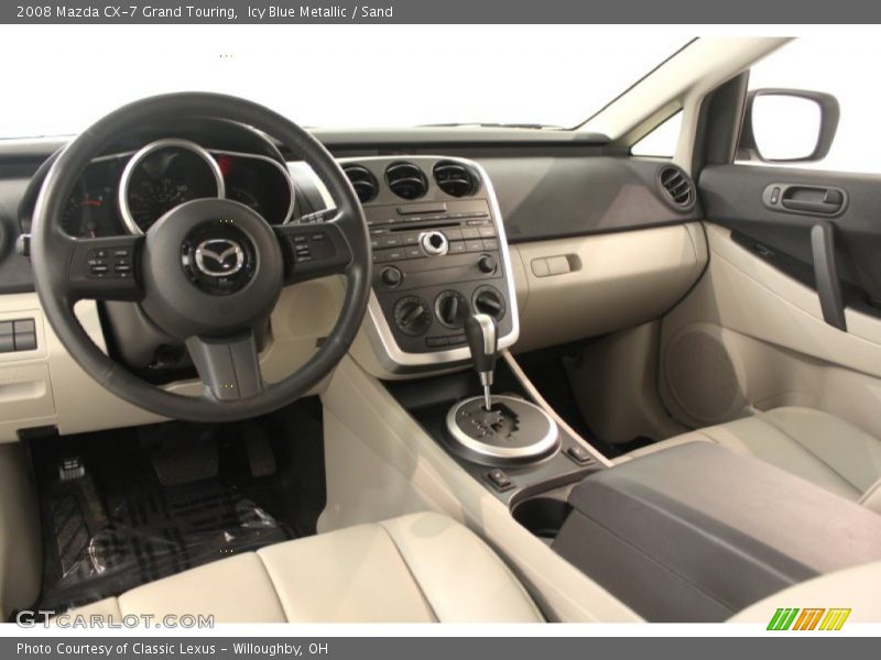  2008 CX-7 Grand Touring Sand Interior